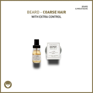 beard - coarse hair with extra control