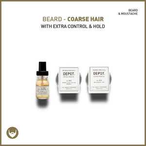 beard - coarse hair with extra control & hold