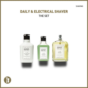 daily & electrical shaver the set